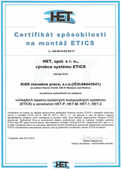 Certifikáty