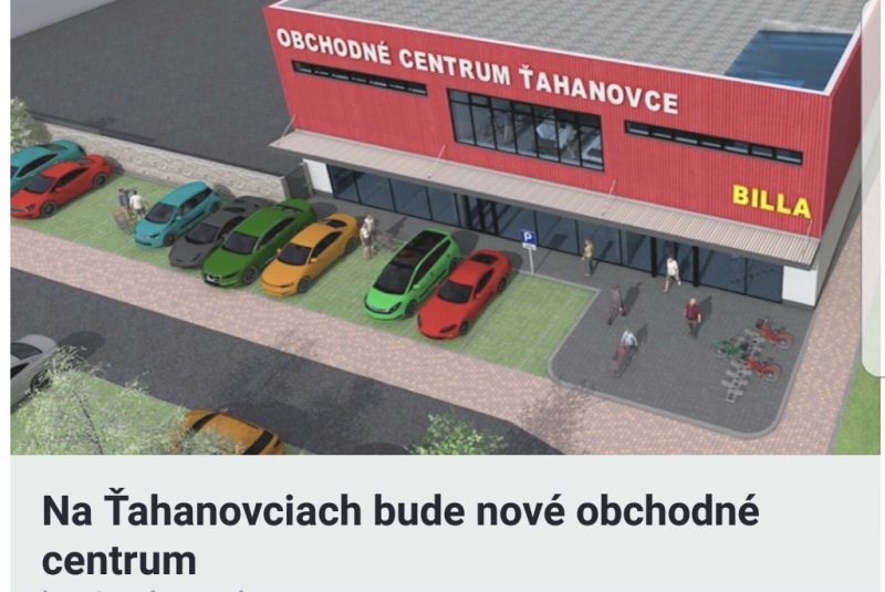 Obchodné centrum Ťahanovce